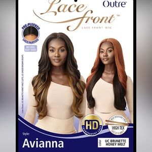 Outre Lace Front Wig Avianna - Maple Brown